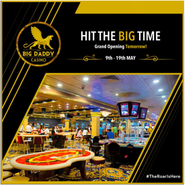 big daddy casino open today